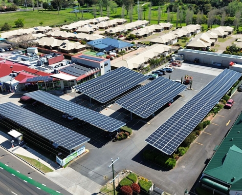 600kW N5N5s Southern Hotel Carpark & Rooftop Solar Project, Australia