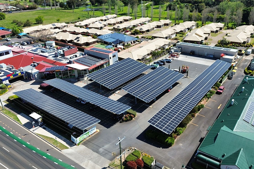 600kW N5N5s Southern Hotel Carpark & Rooftop Solar Project, Australia