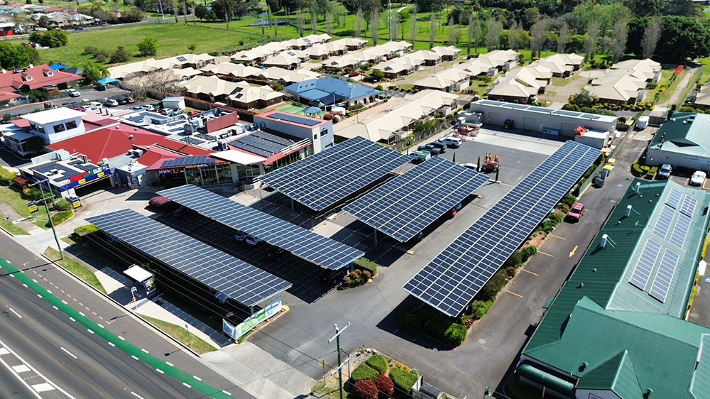 600kW N5N5s Southern Hotel Carpark & Rooftop Solar Project, Australia