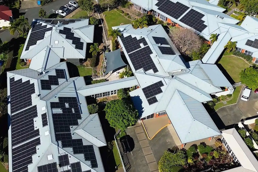 825.12kW Mercy Community Residential Aged Care Solar Project