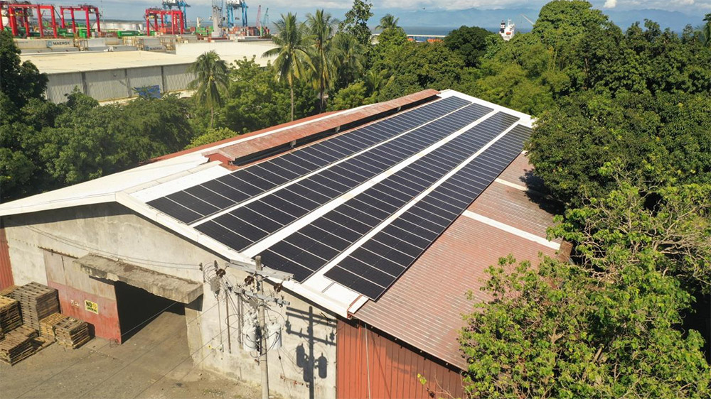 95.94kW N7 GK Carton packaging Factory Rooftop,Philippines