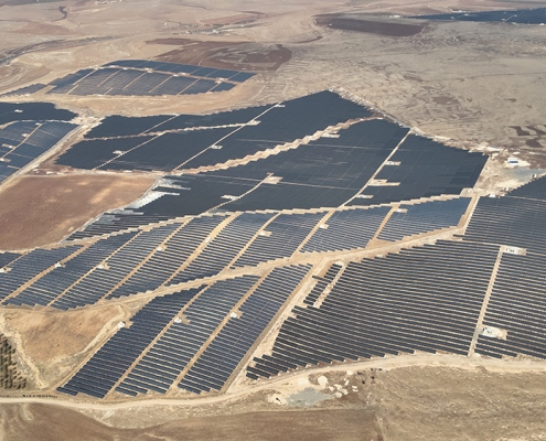 Astronergy delivered a total of 55MW to three major solar projects for Yeşilyurt Demir Çelik, Turkey