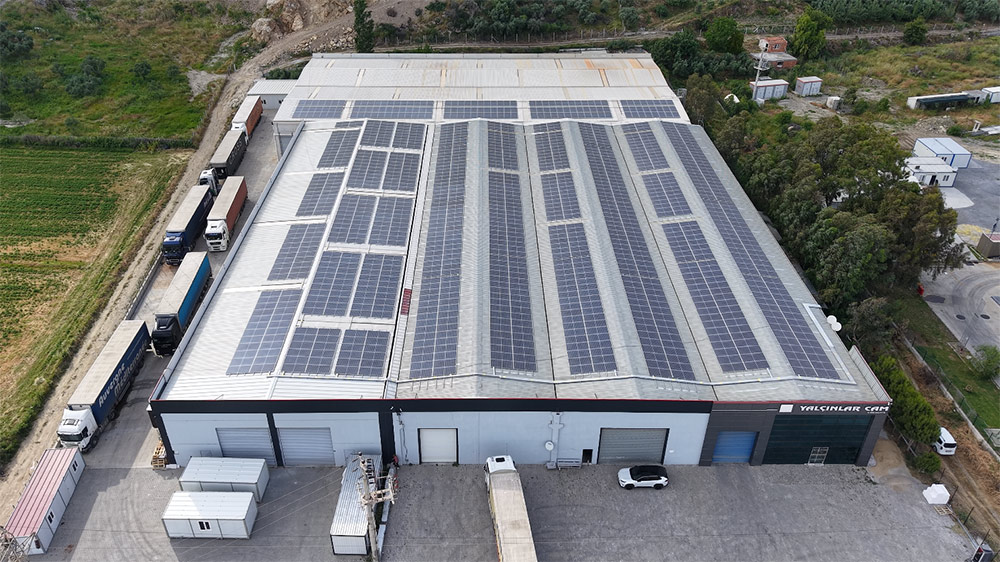 Yal&ccedil;ınlar Cam 500 kW Rooftop PV Project