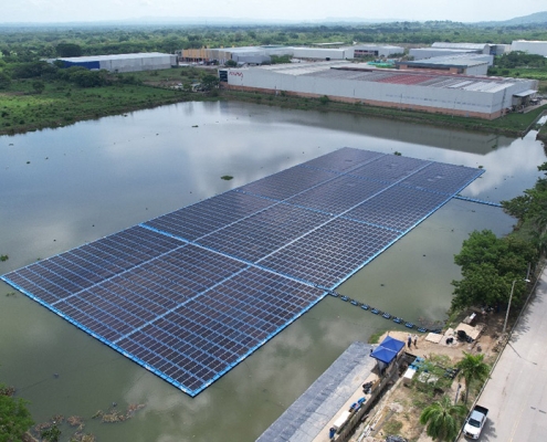 Yurbaqua 2.8MW Floating Solar Park